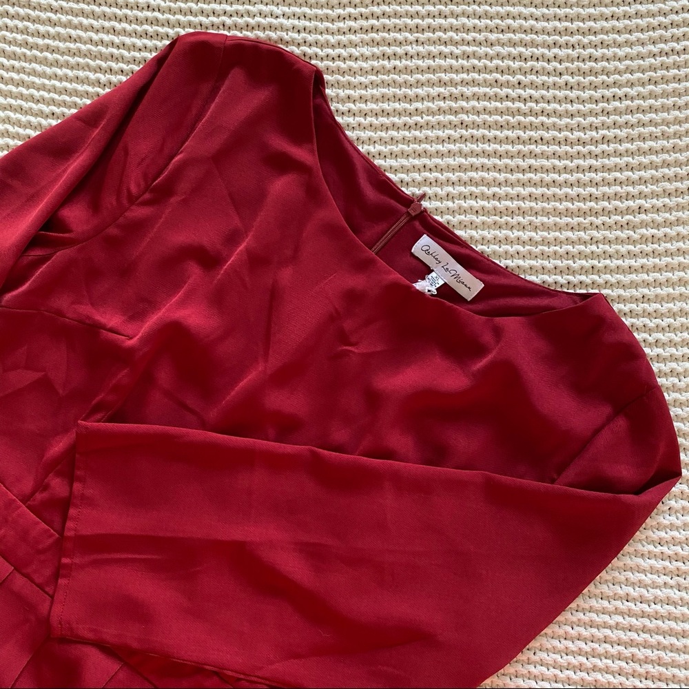 Ashley LeMieux Red Dress (runs small)